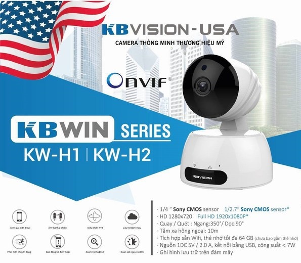 tim hieu cac dong camera wifi gia re KBVision kbwin kw h1
