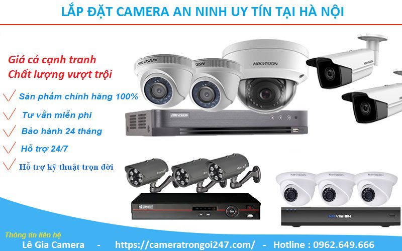 Dịch vụ lắp đặt camera an ninh uy tín giá rẻ nhất TP Hà Nội﻿